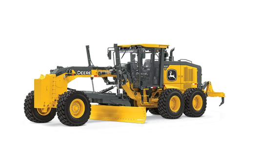 Motoniveladora John Deere 620P  Potencia, Precisión y Ahorro de Combustible