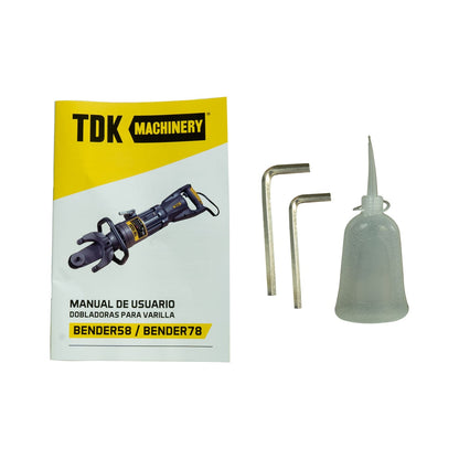 Dobladora De Varilla de Hasta 16 mm Portatil Profesional Tdk Machinery Motor Electrico 1,100 Watts 110V – Bender58