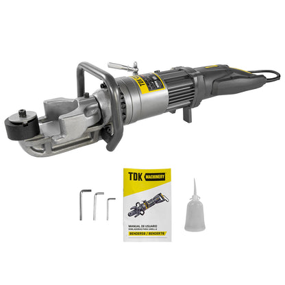 Dobladora De Varilla de Hasta 22 mm Portatil Profesional Tdk Machinery Motor Electrico 1,150 Watts 110V – Bender78
