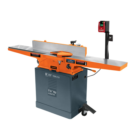 Canteadora de piso para Madera 8 Pulgadas 1.5HP 1120 W Truper  Clave: CANT-8X  16288