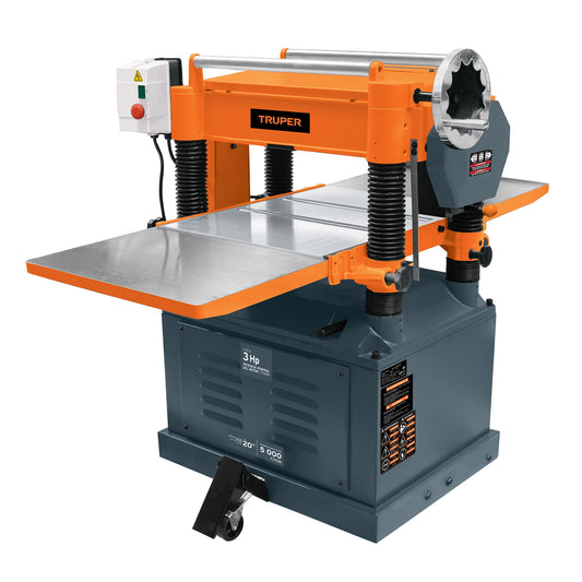 Cepillo de piso Para Madera 20 Pulgadas de 2250 W (3HP), Truper CEP-20 16293