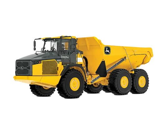 Camión De Volteo Articulado John Deere 460P  Transporte Pesado en Terreno Difícil 
