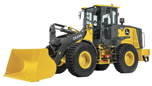Cargador Frontal John Deere 544G 168 HP Alta Maniobrabilidad y Potencia