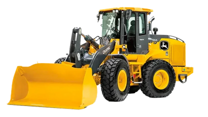 Cargador Frontal John Deere 544P  163 HP Tecnología JDLink y Alto Rendimiento
