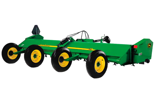 Desmenuzadora John Deere 115  Corte de Residuos para Labranza de Conservación y Mejora del Suelo