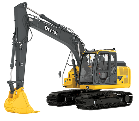 Excavadora John Deere 130P Tier  Fuerza, Precisión y Tecnología para Obras de Alto Rendimiento