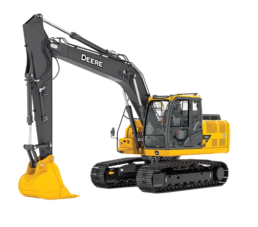 Excavadora John Deere 160P Tier  Potencia, Precisión y Durabilidad Para Obras Intensas