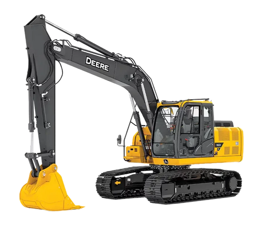 Excavadora John Deere 160P Tier  Potencia, Precisión y Durabilidad Para Obras Intensas