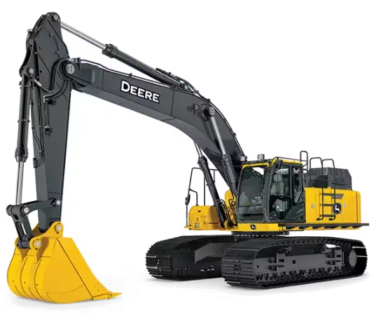 Excavadora John Deere 470P  Máxima Potencia para Proyectos de Alto Impacto