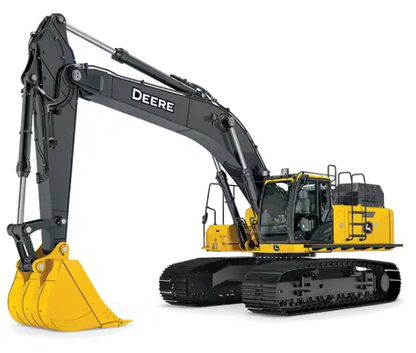 Excavadora John Deere 470P  Máxima Potencia para Proyectos de Alto Impacto