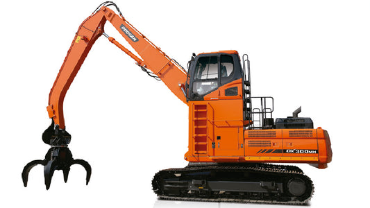 Excavadora para Chatarra DEVELON DX300LC(A)-MH 30 Toneladas — Potencia Extrema para Manipulación Pesada