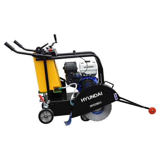 Cortadora De Concreto Profesional Con Motor Hyundai 13.1 Hp Para Disco de 14" Hyundai  – Hycc5013A
