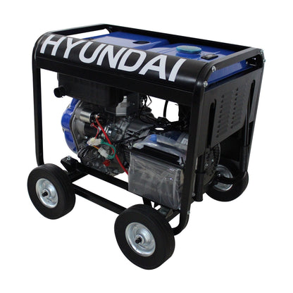 Generador Electrico Profesional a Diésel 6000 Watts Motor 10 Hp Monofásico 110/220V – Hyed600xt