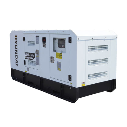 Generador Estacionario Planta de Emergencia 36kw 45kva Motor Cummins a Diesel Tablero de Transferencia ATS Trifasico 220v Hyundai HYEGE36CUM
