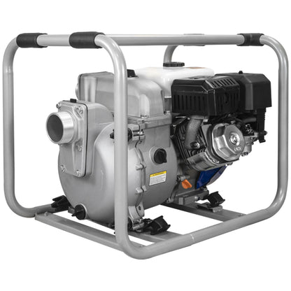Motobomba Autocebante Para Lodos a Gasolina Hyundai Succion y Descarga 3"x3" Motor 9.3 hp Hyw3093ts
