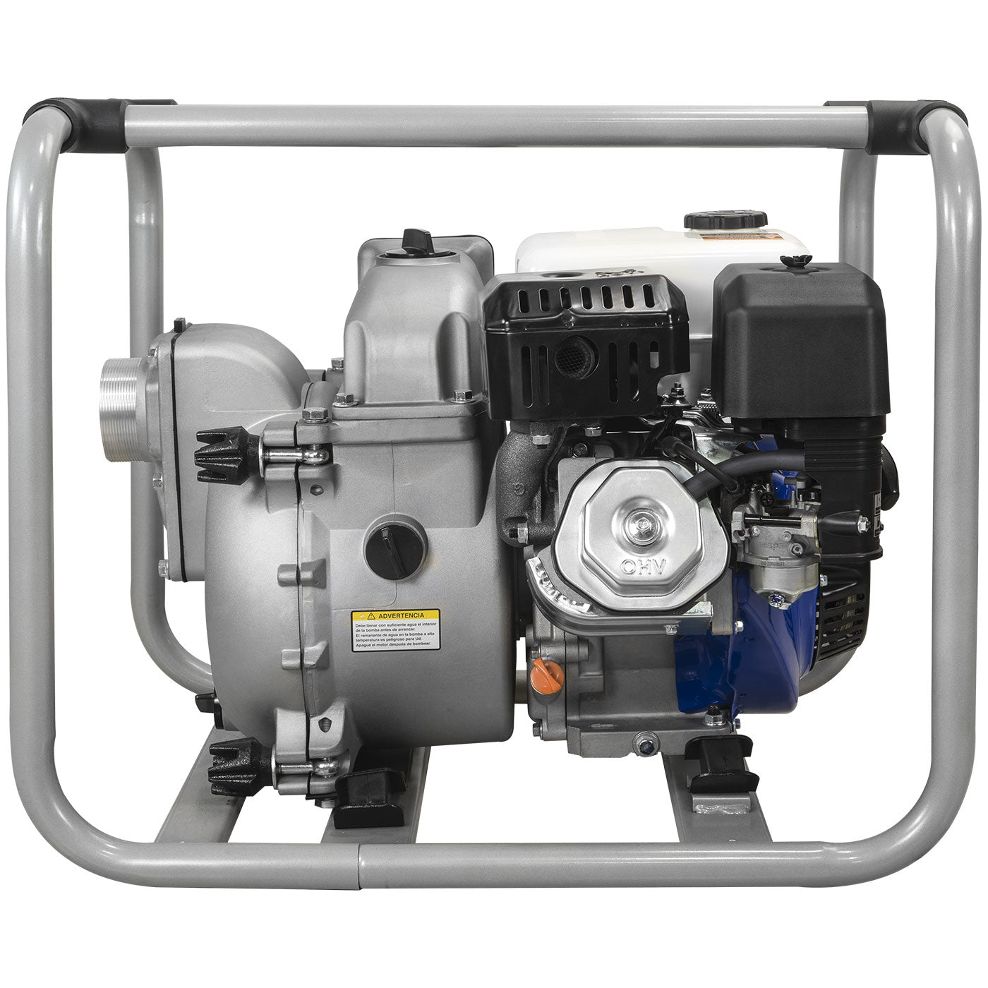 Motobomba Autocebante Para Lodos a Gasolina Hyundai Succion y Descarga 3"x3" Motor 9.3 hp Hyw3093ts