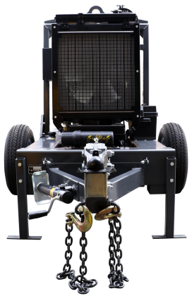 Bomba Tragasolidos de 6 x 6" MULTIQUIP con Motor a Diesel Perkins de 55 HP Paso de Solidos de 3" MQ600TPN-TRLB