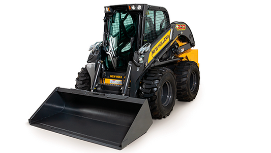 Minicargador New Holland L323  Elevación vertical, potencia de 68 hp y máxima productividad