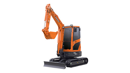 Miniexcavadora DEVELON DX30Z 3 Toneladas – Compacta, Potente y Versátil