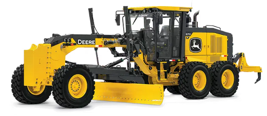Motoniveladora John Deere 670P  Máxima Potencia y Precisión para Nivelación Profesional