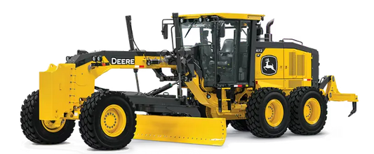 Motoniveladora John Deere 672P Potencia Inteligente para Nivelación de Alto Rendimiento