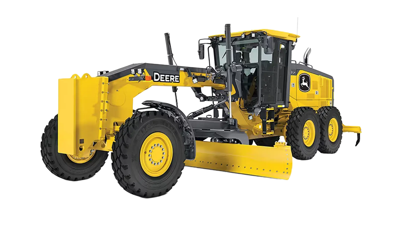Motoniveladora John Deere 872G Potencia Bruta y Control Inteligente para Obras de Alto Dese