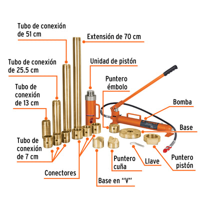Porto Power Hidráulico de 20 Toneladas Truper PORPO-20 14961