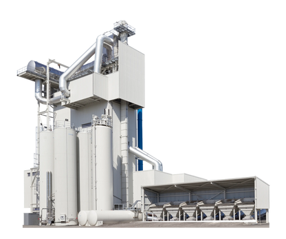 Planta de Asfalto BENNINGHOVEN RPP Capacidad 320 a 400 Ton / Hora Equipo Estacionario
