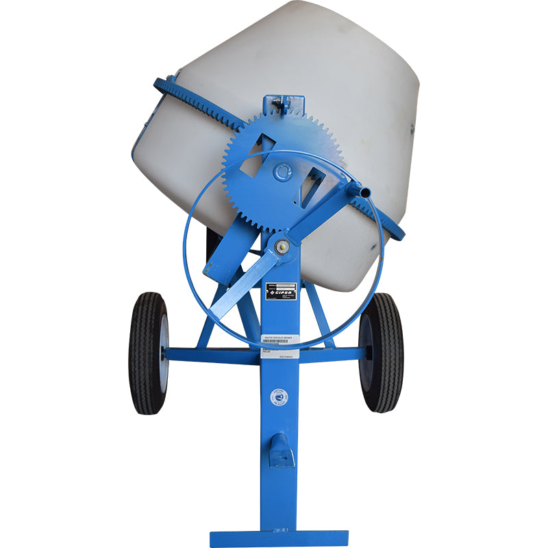 Revolvedora de Concreto Mpower de 1 Saco de Capacidad con Motor a Gasolina Mpower de 9 HP Olla de Polietileno Remolcable R1UPMP9
