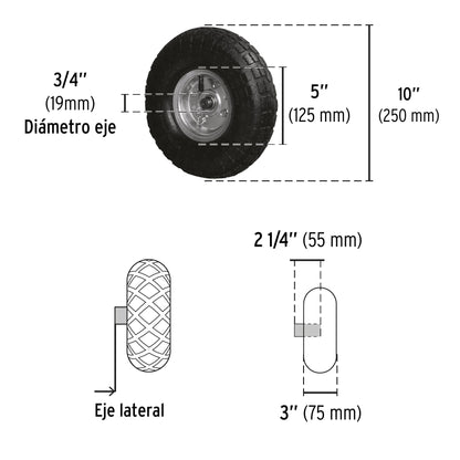 Revolvedora Para Concreto 1/2 Medio Saco Motor a Gasolina 160 Litros  PRETUL RECE-160P 28147