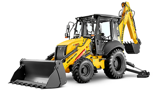 Retroexcavadora New Holland 91 HP B90C  Precisión, potencia y versatilidad para obra pesada