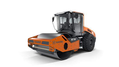 Rodillo Compactador 11.7 Toneladas Hamm HC 110 – Alto Rendimiento y Tracción Superior
