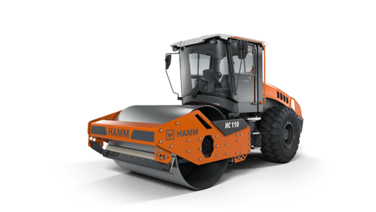 Rodillo Compactador 11.7 Toneladas Hamm HC 110 – Alto Rendimiento y Tracción Superior