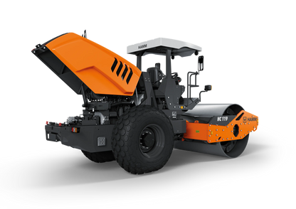 Rodillo Compactador 11.7 Toneladas Motor Cummins   Hamm HC 119 – Potencia, Estabilidad