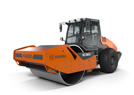 Rodillo Compactador 20.4 Toneladas Motor Cummins Hamm HC 208 D – Potencia y Máxima Compactación