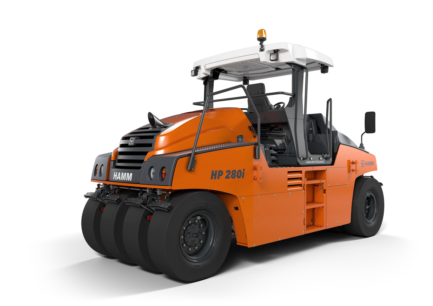 Rodillo Compactador Neumático HP 280 HAMM  Alta Eficiencia y Rendimiento Industrial