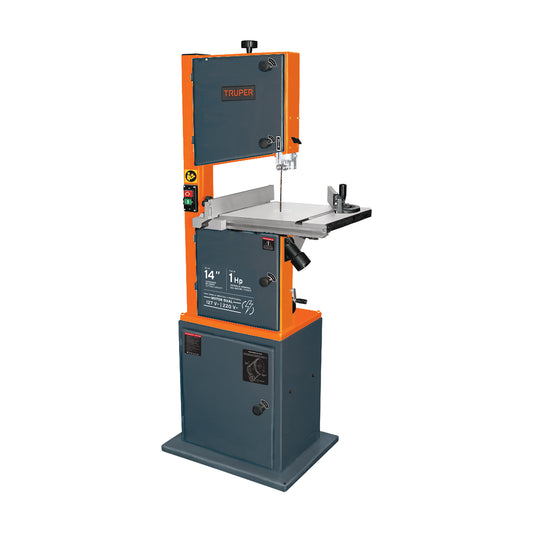 Sierra Cinta Para Madera 14 pulgadas de 1 HP (750 W) Truper SCI-14E 16458