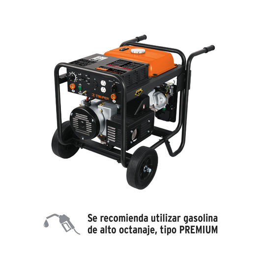 Soldadora a Gasolina 145 Amperes con Generador de 4500 watts, Truper SOT-145G 14358