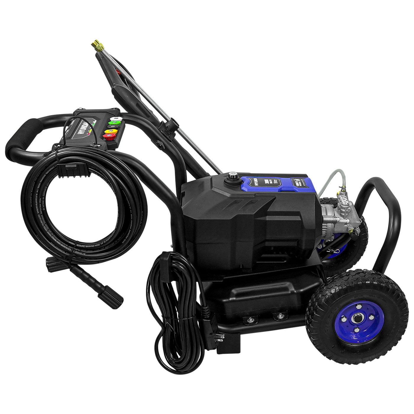 Hidrolavadora Eléctrica Profesional 3000 PSI Hyundai Motor Monofasico 1.8kw 120V – Storm3200
