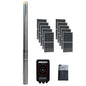 Bomba de Agua Sumergible Solar  7 hp Con 10 Paneles Solares Y Caja De Control Inverter  Uso Profesional Hyundai – Sun750x