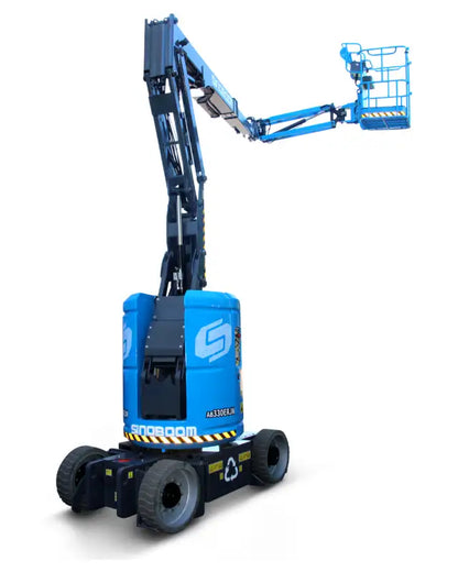 PLATAFORMA ARTICULADA VERTICAL 9.6 METROS ELECTRICA SINOBOOM AB10ERJN