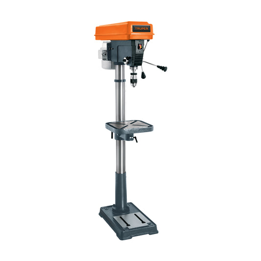 Taladro de piso 17"  1.5 HP 1200 W Con Broquero 5/8" Monofasico 120V Truper TAPI-17  16182