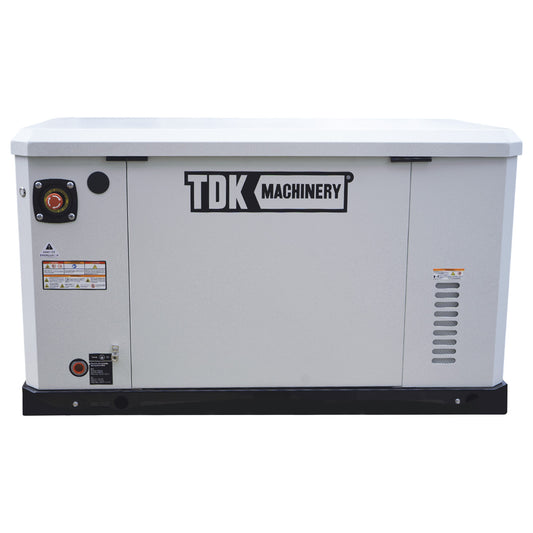 Planta de Emergencia Generador Estacionario Profesional 22 kw Trifasico a Gas Tdk Machinery  ATS INCLUIDO – TDKGE25NG