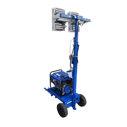 Torre de Iluminacion Mpower 2 Focos LED 2x300w Sin Generador TI2LED