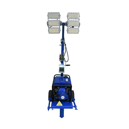Torre de Iluminacion Mpower 2 Focos LED 2x300w Sin Generador TI2LED