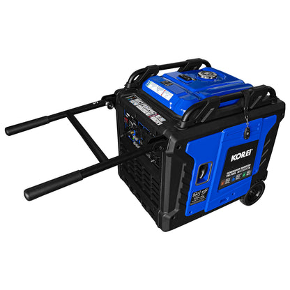 Generador Inverter Profesional 10000 Watts 3 En 1  Korei Gasolina / Gas LP / Gas Natural monofasico 110v/220v – Titan10500i
