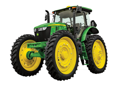 Tractor 120 HP John Deere 6120EH Motor Alto Despeje Especializado en Cultivos en Camas Al