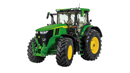 Tractor 230 HP John Deere 7R230  Máxima Potencia y Tecnología para Agricultura Extensiva
