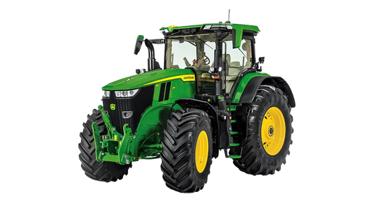 Tractor 230 HP John Deere 7R230  Máxima Potencia y Tecnología para Agricultura Extensiva