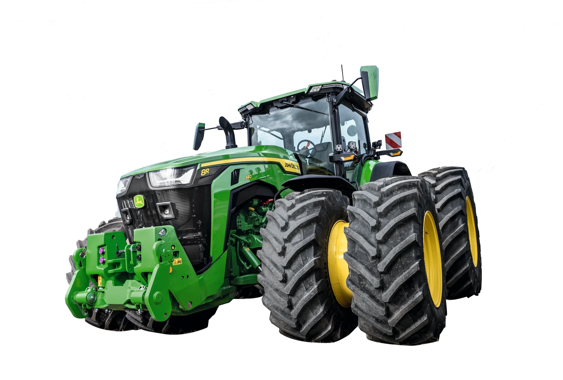 Tractor 340 HP John Deere 8R340  Dominio Total en el Campo